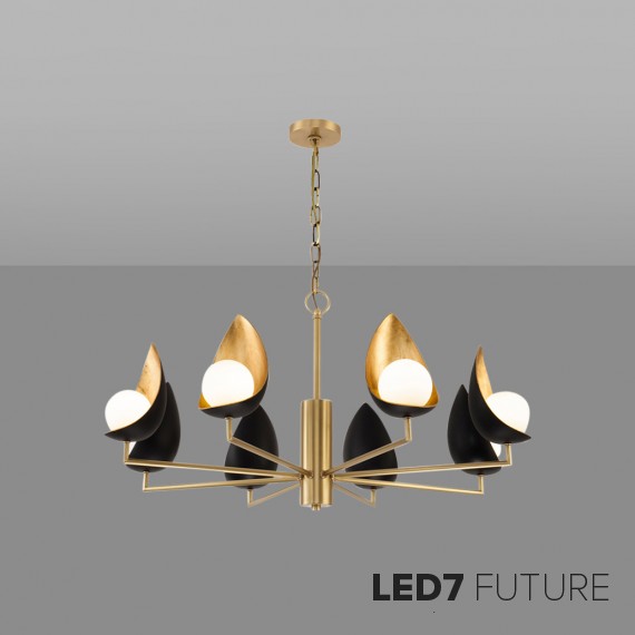 Ritz - WaterLilly Round Chandelier